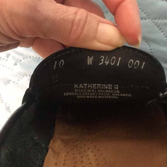 GH Bass Black Leather Loafers Weejuns Katherine - Picture 3 of 14